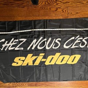 Rare Ski-doo flag excellent condition